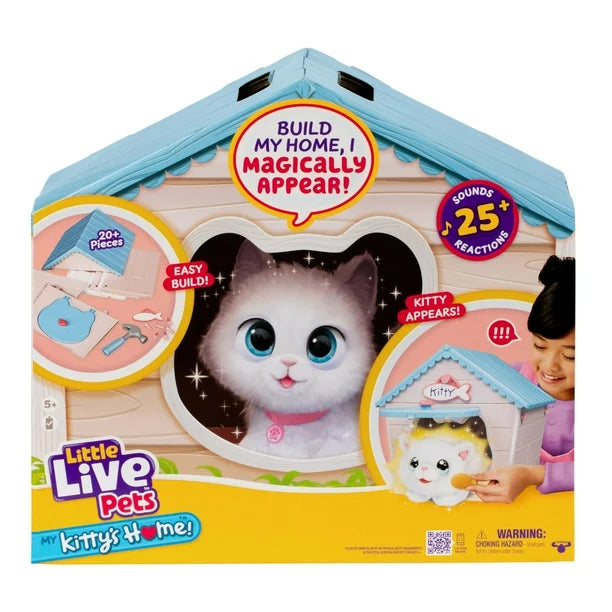 Little Live Pets 26546 My Kitty's Home Interactive Plush Toy