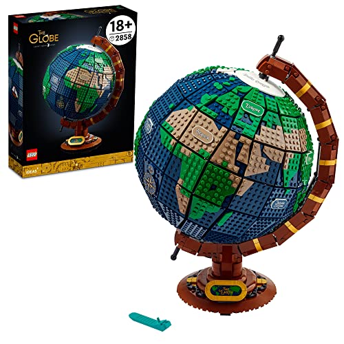 Lego 21332 Ideas The Globe Building Set Build-and-Display