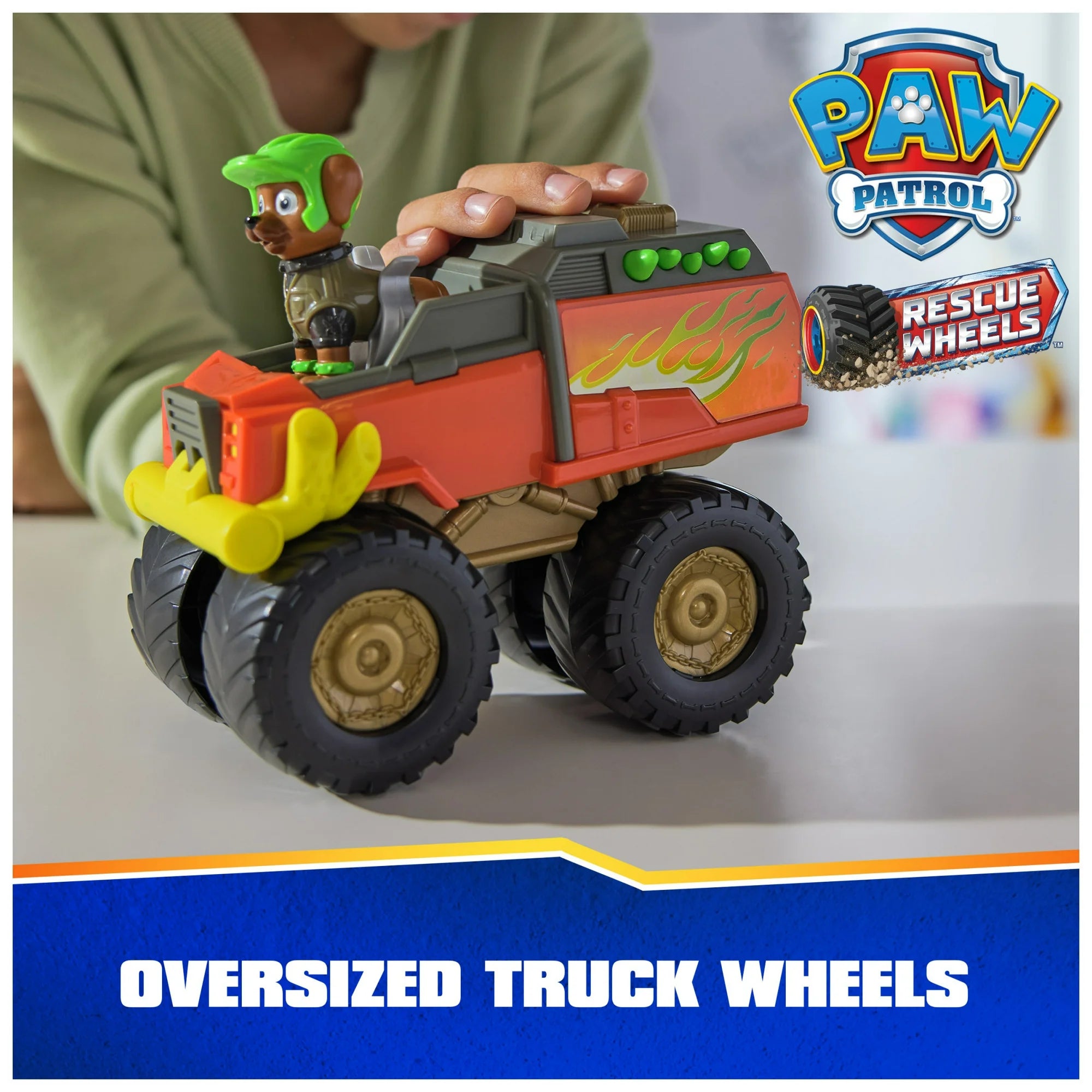 Paw Patrol Rescue Wheels Boomer's Truck with Action Figure