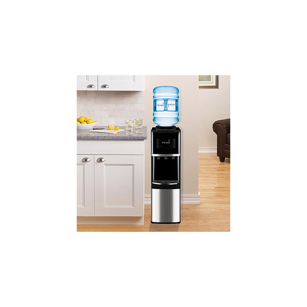 Primo International 900127 Top-Load Water Dispenser Stainless Steel/Black