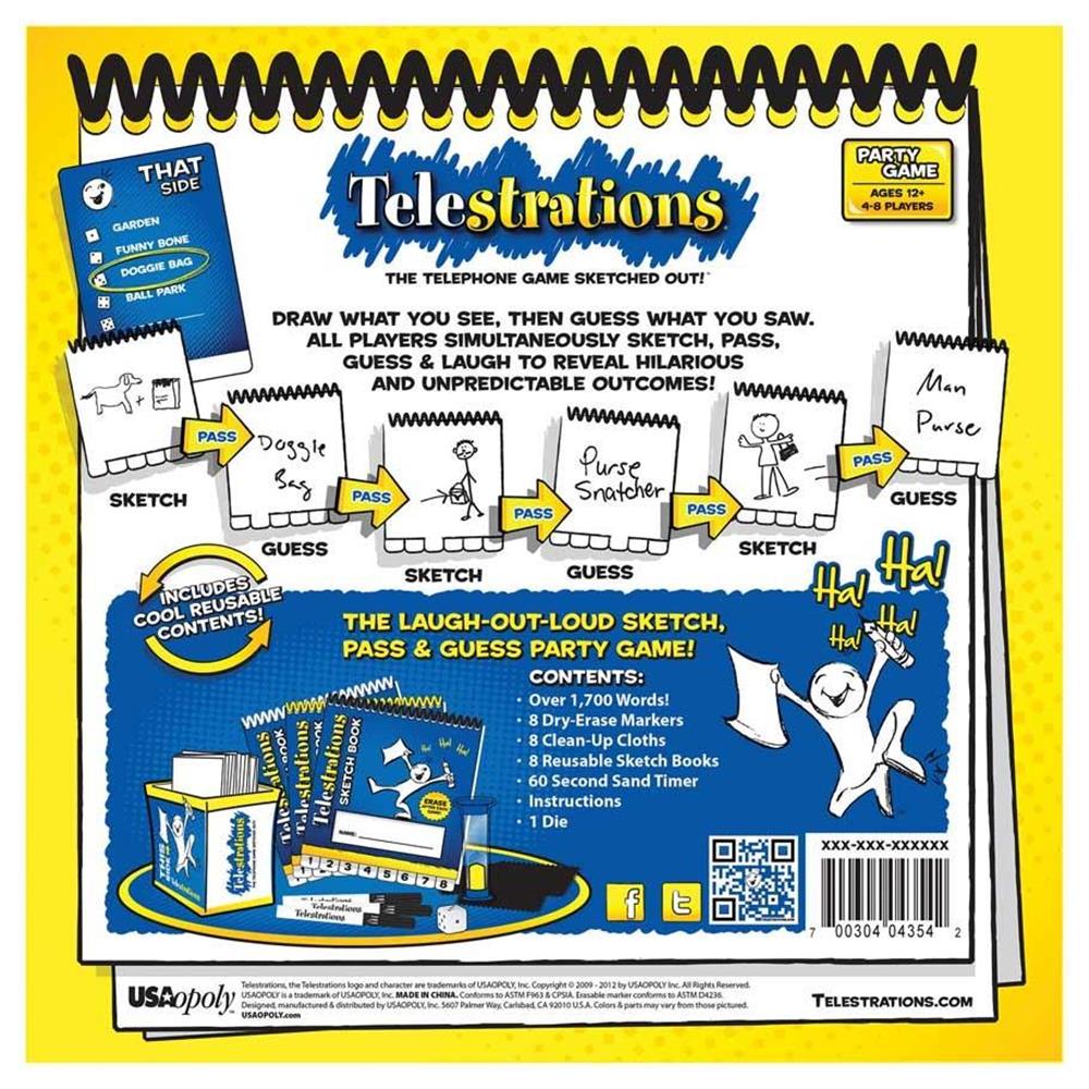 Telestrations 115443 Party Game