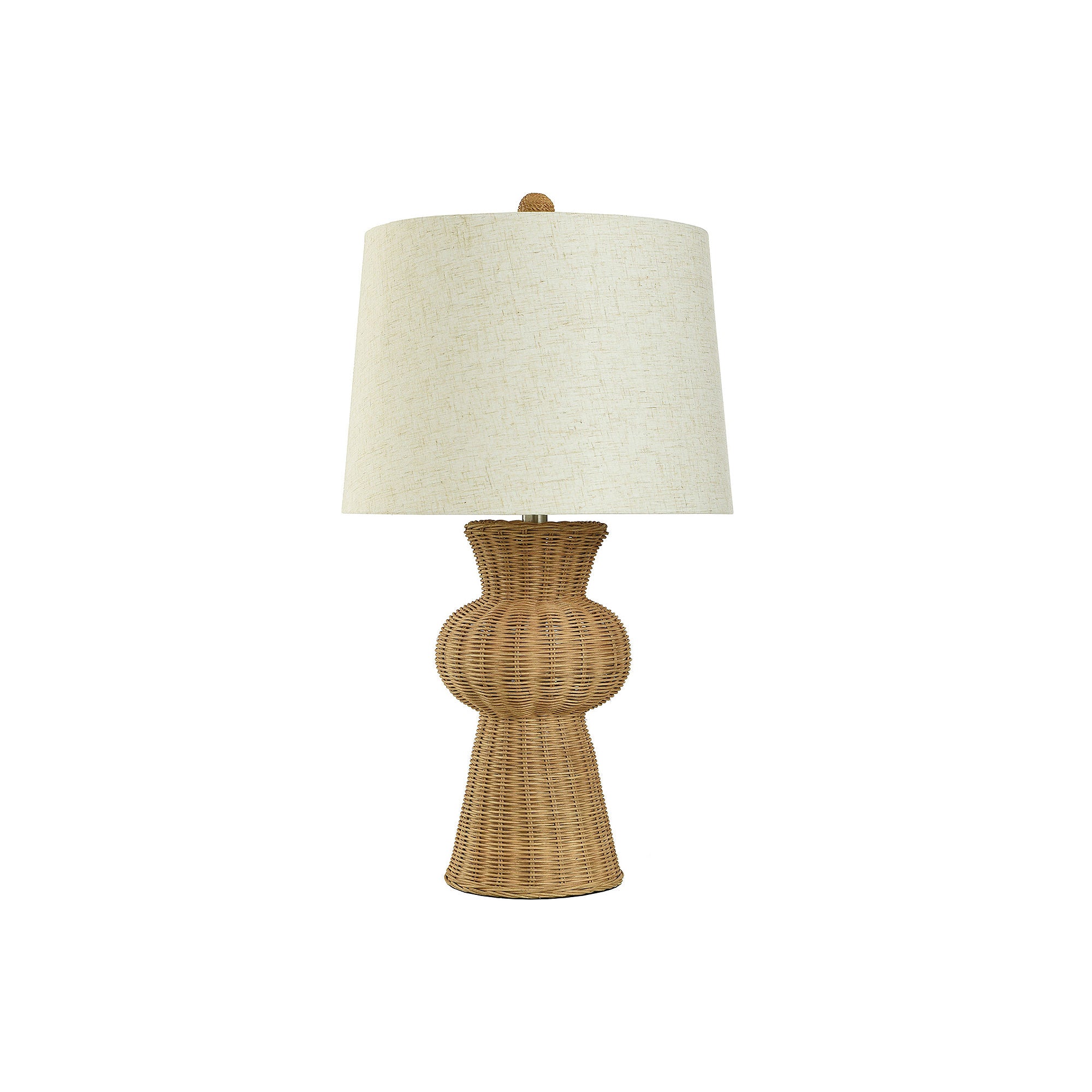 Collective Design By Stylecraft Natural Rattan Table Lamp TL332558DJCDS - NATURAL RATTAN ONE SIZE