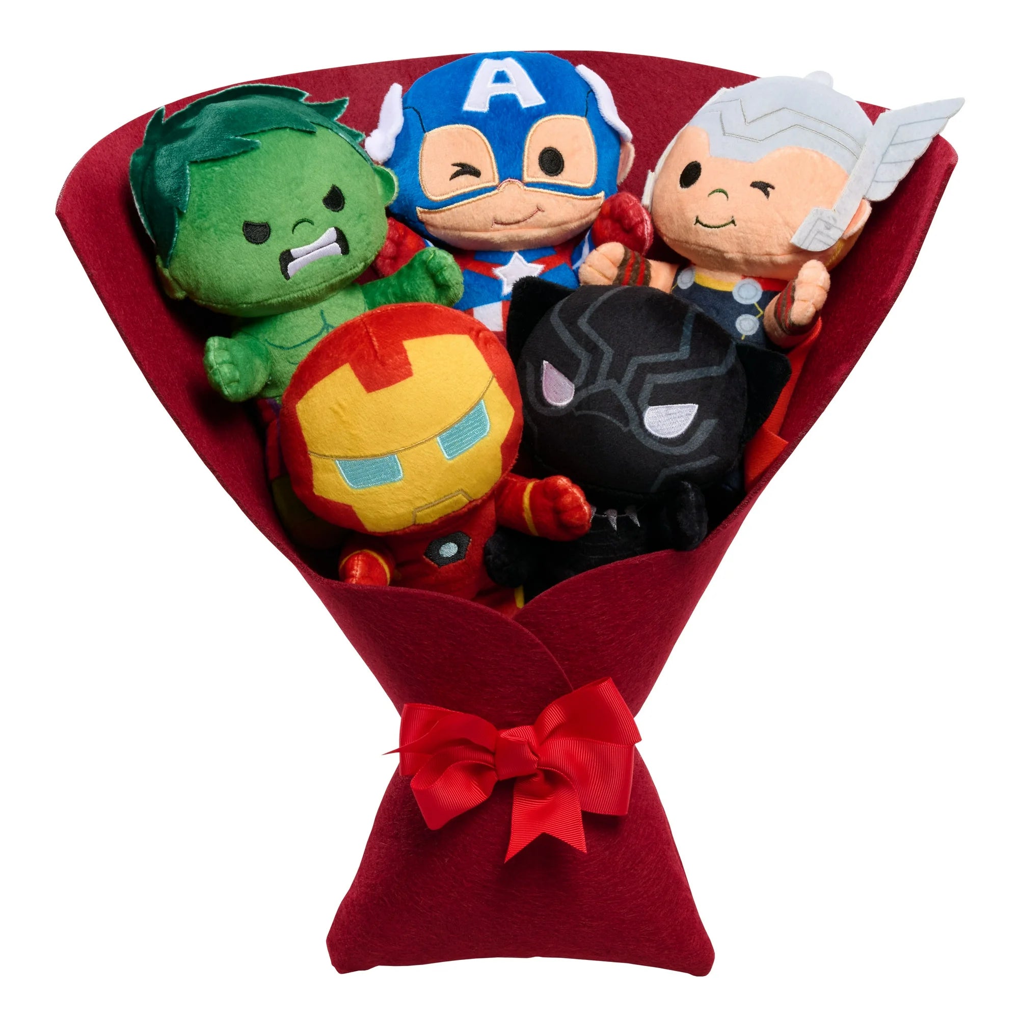 Marvel Valentine 16-inch Large Plush Bouquet, Kids Ages 3 and up