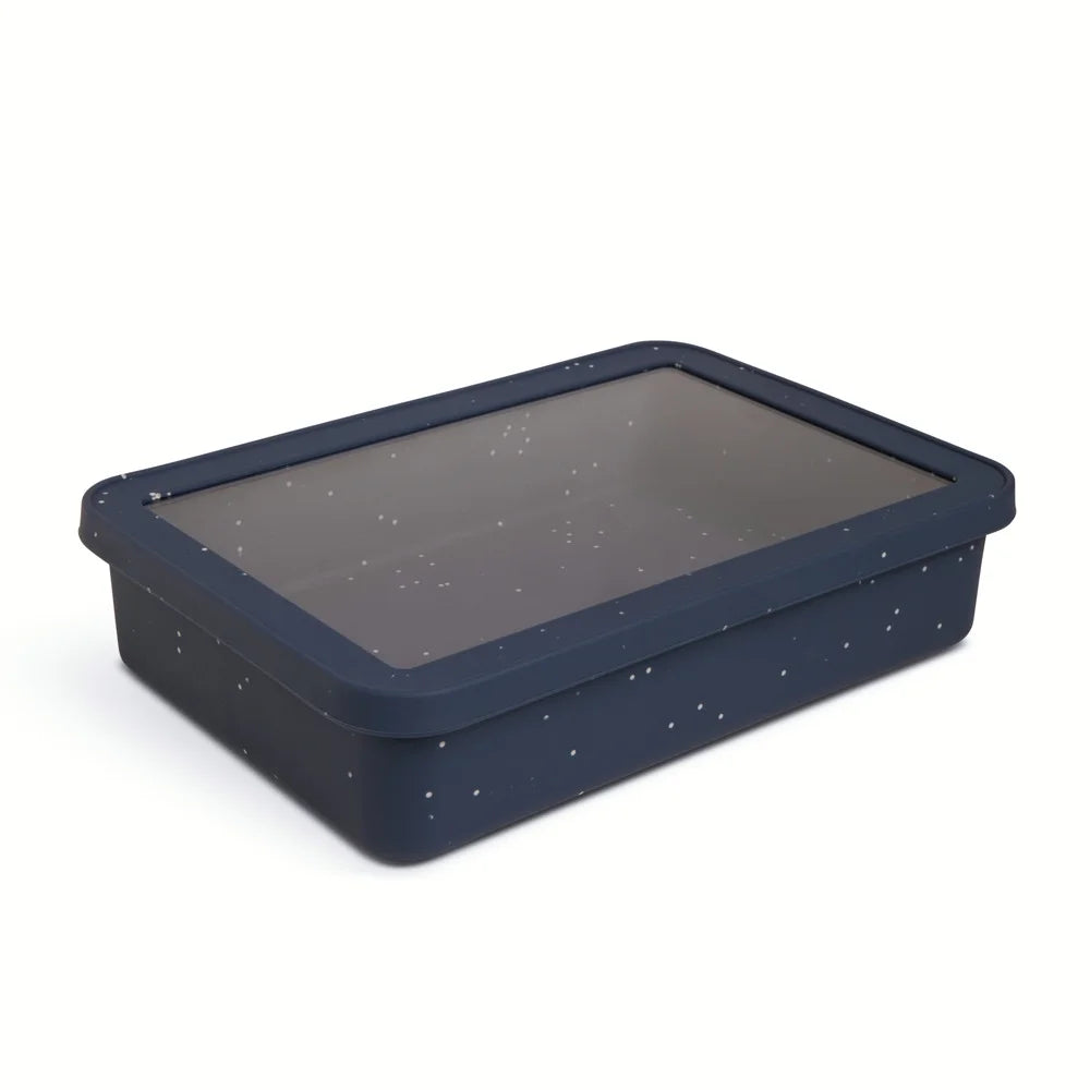 Thyme & Table TT1132R-ECOM 9x13 Silicone Baking Dish & Lid Set, Atlantic Blue