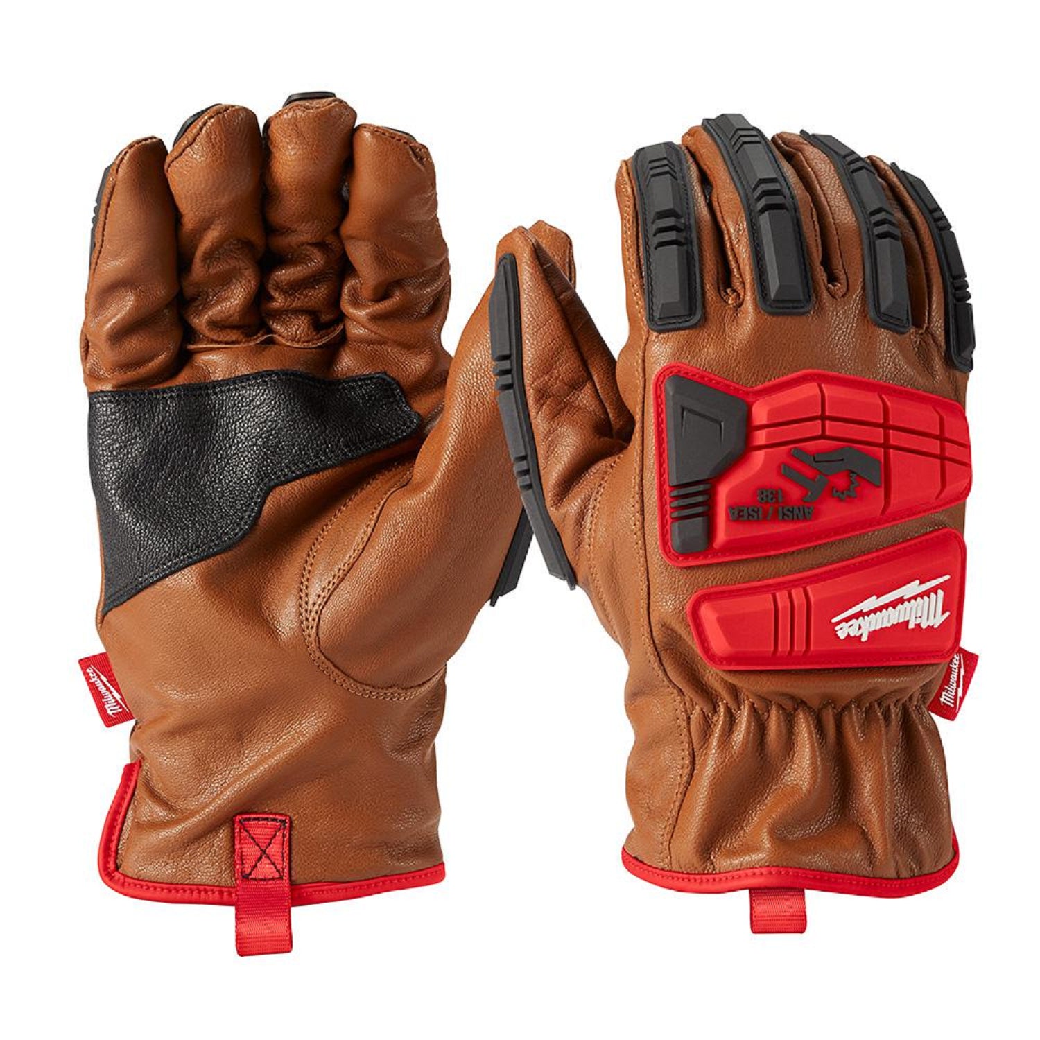 Milwaukee 48-22-8771 Impact Cut Level 3 Goatskin Leather Gloves Medium