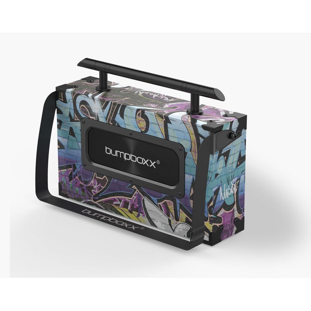 Bumpboxx BBULWALGRAF Ultra Plus Graffiti with Mic Bluetooth Boombox