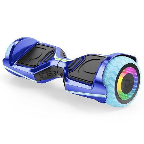 Jetson Rave JRAVE-BLU Hoverboard with Cosmic Light-Up Wheels, Extreme-Terrain Hoverboard for Kids and Teens