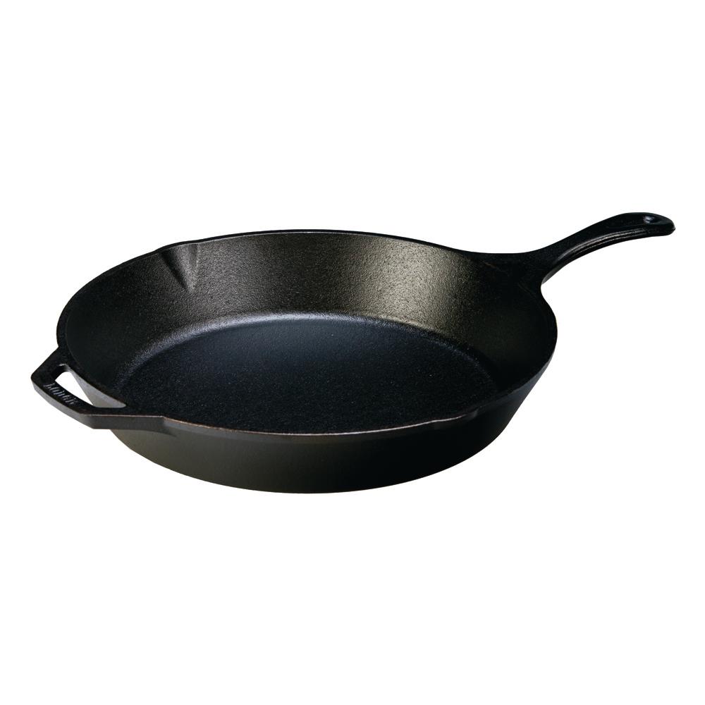 Lodge L12SK3 Cast Iron Skillet, 13 Black