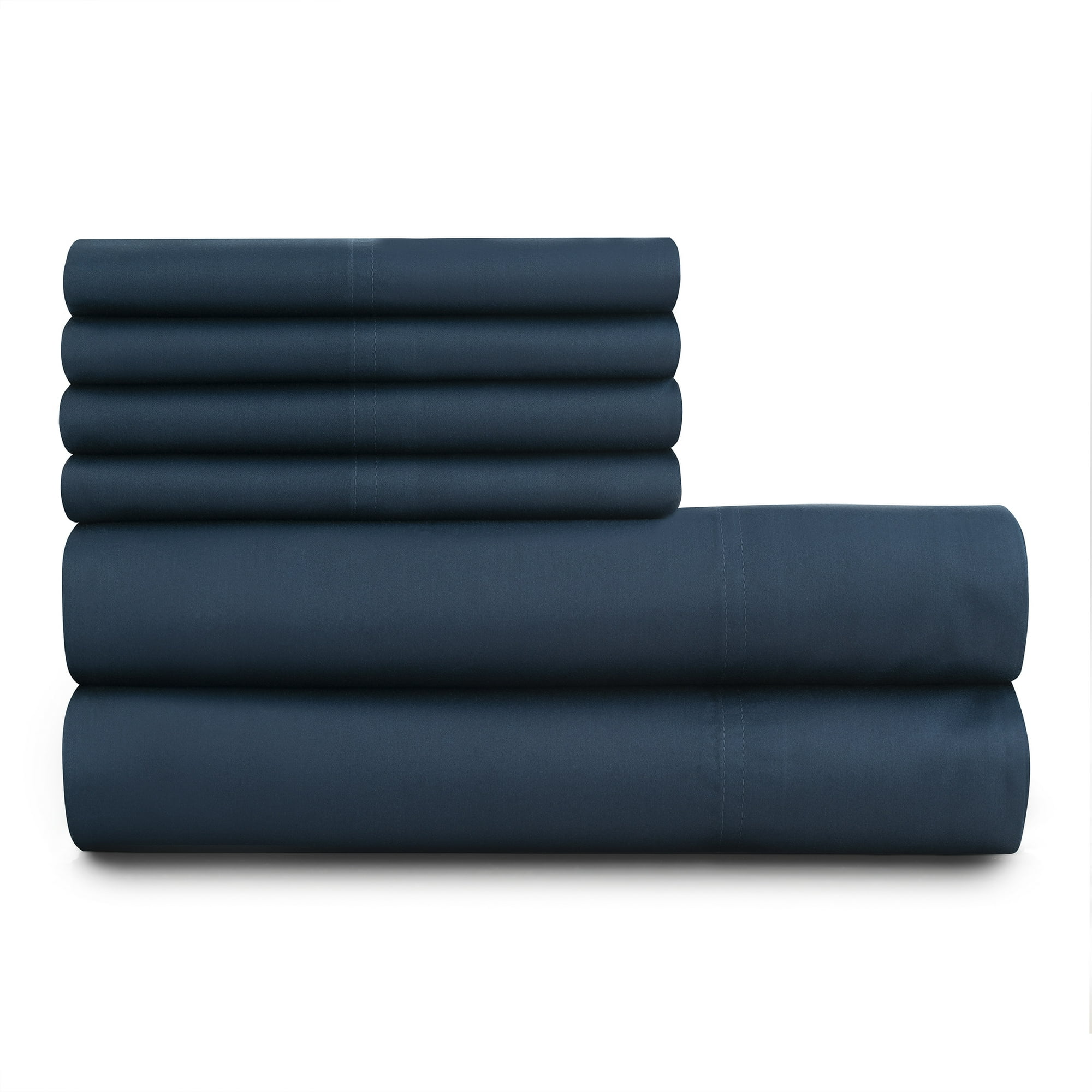 Hotel Style 1000 Thread Count Blue Cove Egyptian Cotton Luxury Bed Sheet Set, Queen