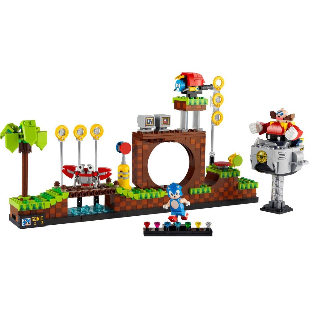 LEGO 21331 Ideas Sonic the Hedgehog Green Hill Zone 21331 Toy Building Kit (1,125 Pieces)