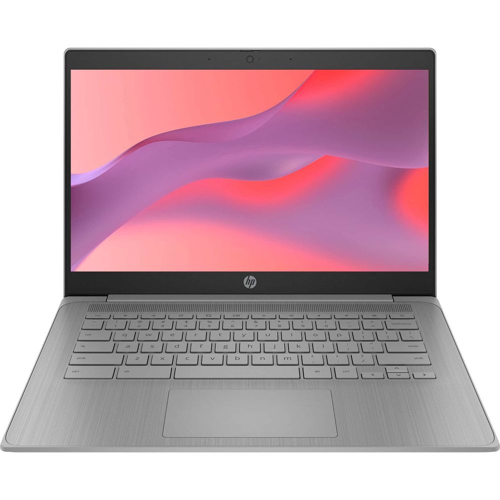 HP 14a-ne0013dx 14 HD Celeron N4120 1.1GHz Intel UHD Graphics 600 4GB RAM 64GB SSD Chrome OS Modern Gray