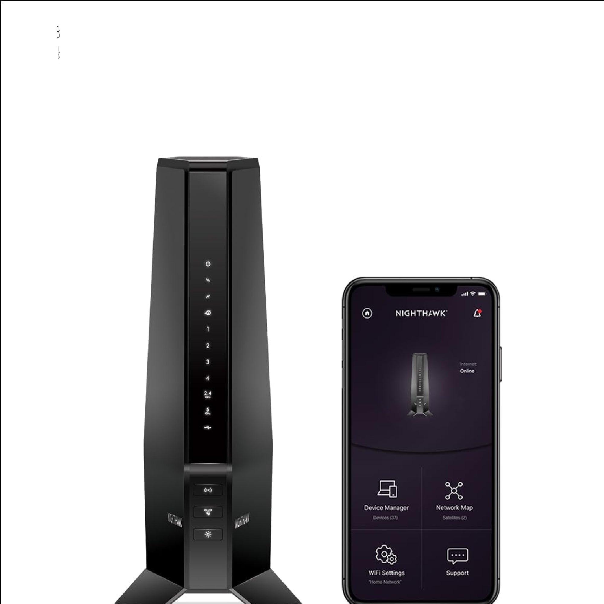 NETGEAR CAX30-200NAS Nighthawk Modem Router Combo (CAX30) DOCSIS 3.1 Cable Modem