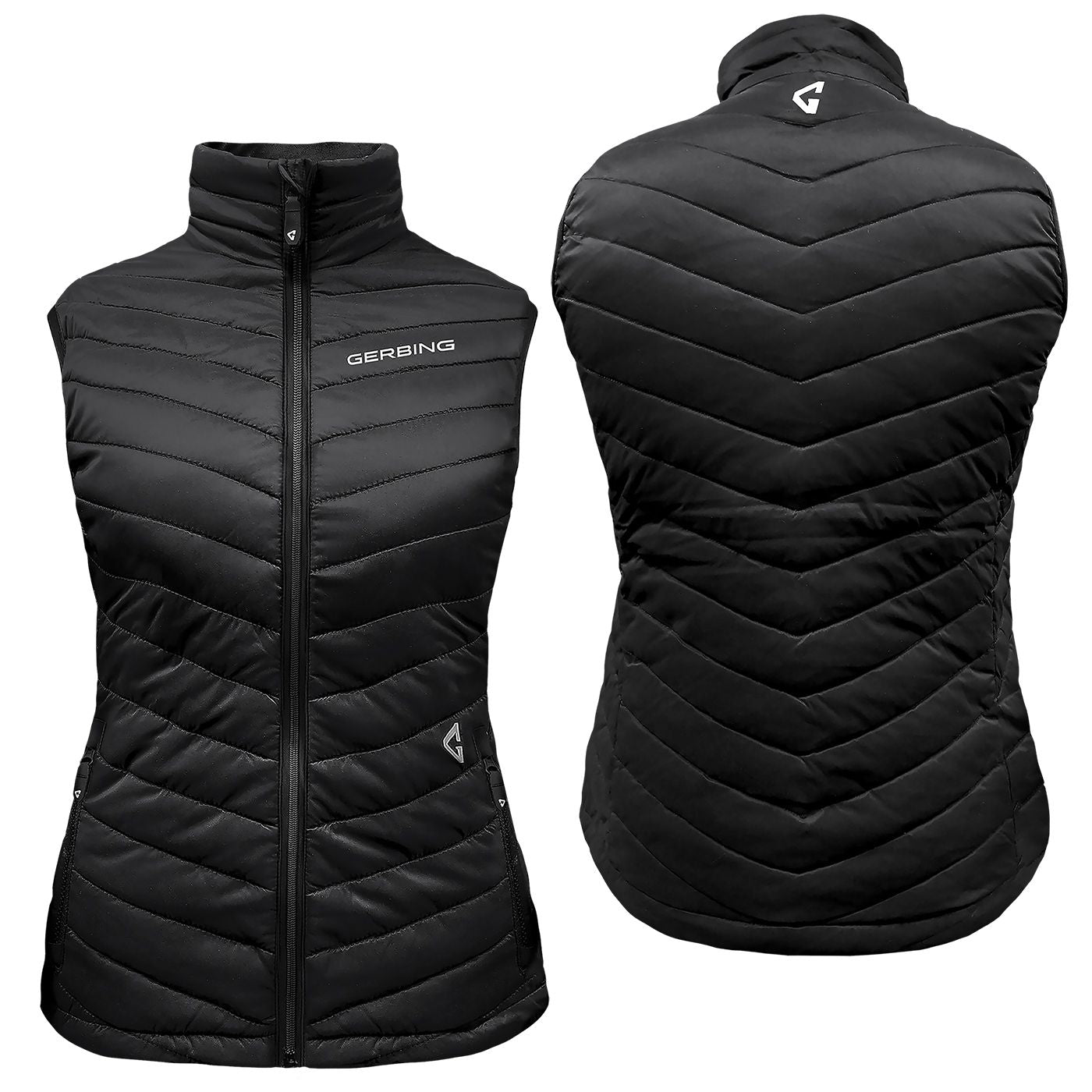 Gerbing 7V Khione Puffer Heated Vest 2.0 for Ladies - Black - S