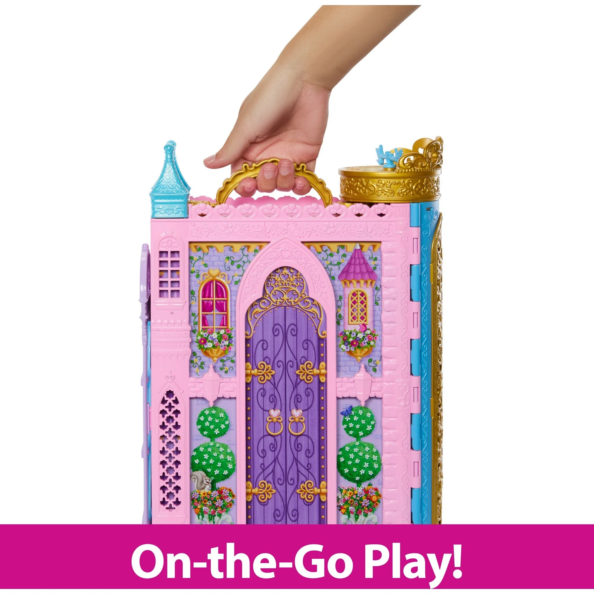 Disney Princess HXC20 Ready for the Ball Closet Playset with Fashions, Accessories, & Storage