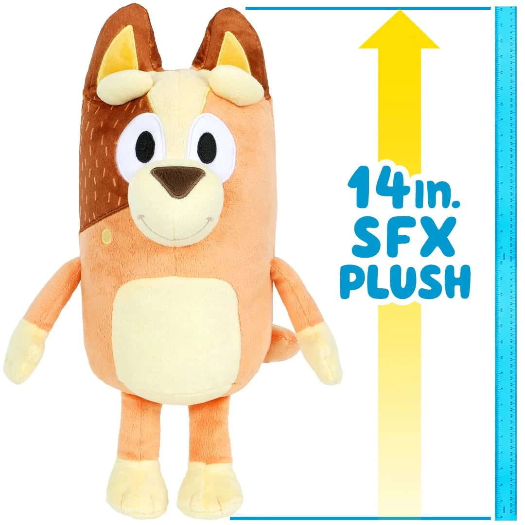 Bluey Talking Chilli (Mum) 13.75 Talking Plush, Ages 3+, Toddler Toys