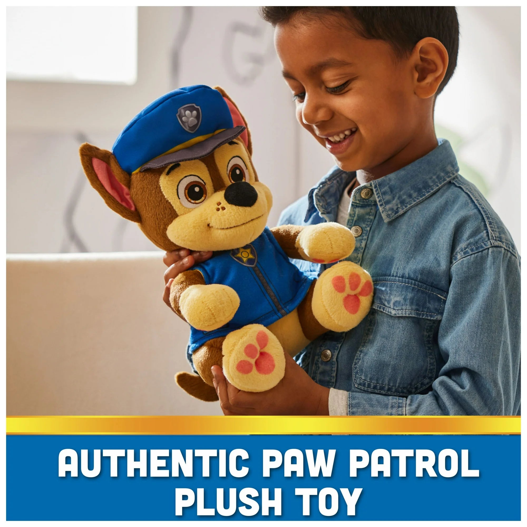 Paw Patrol 6070316 Bedtime Plush Chase With Reversible Outfit