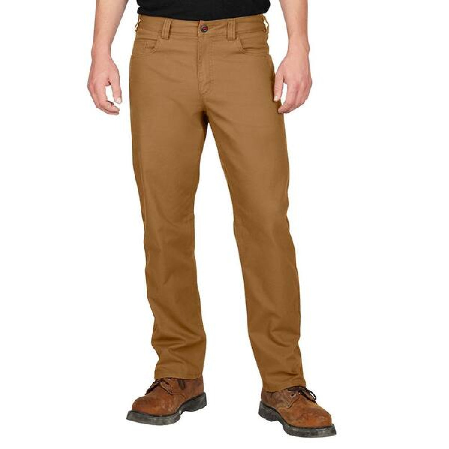 Milwaukee 701K-3830 Mens 38 in. x 30 in. Khaki Cotton/Polyester/Spandex Flex Work Pants with 6 Pockets, Khaki