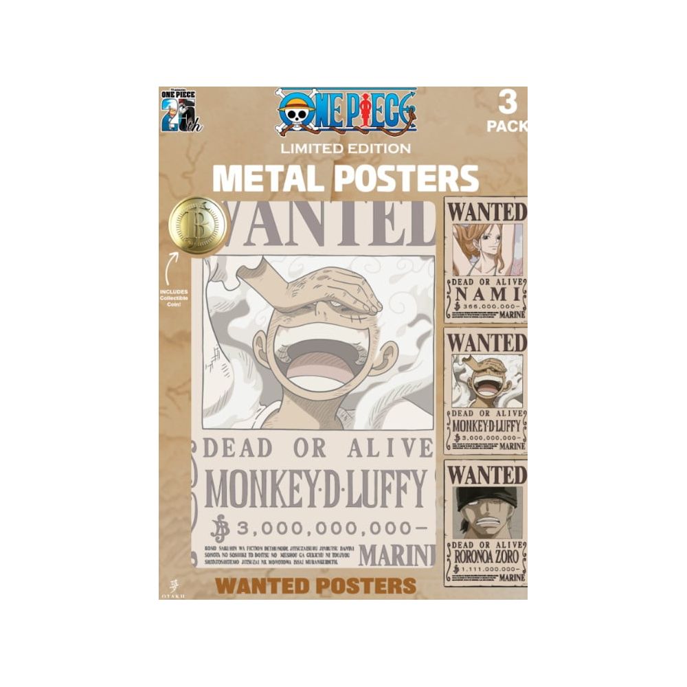 5 Time Zones OLPOST-OPC-02 Backlit Poster - One Piece