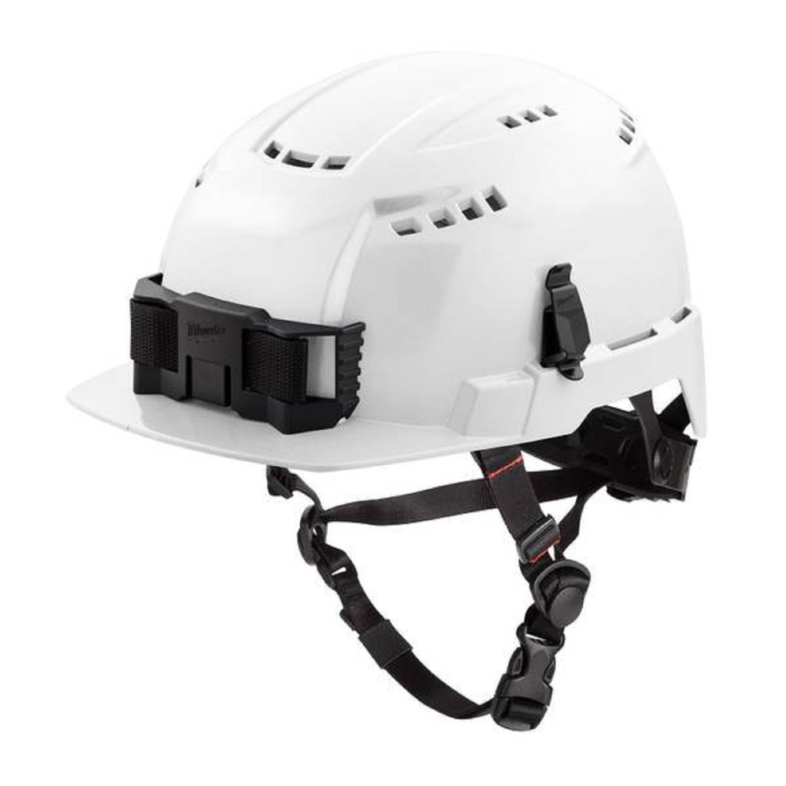 Milwaukee 48-73-1320 White Front Brim Vented Helmet, Type 2, Class C