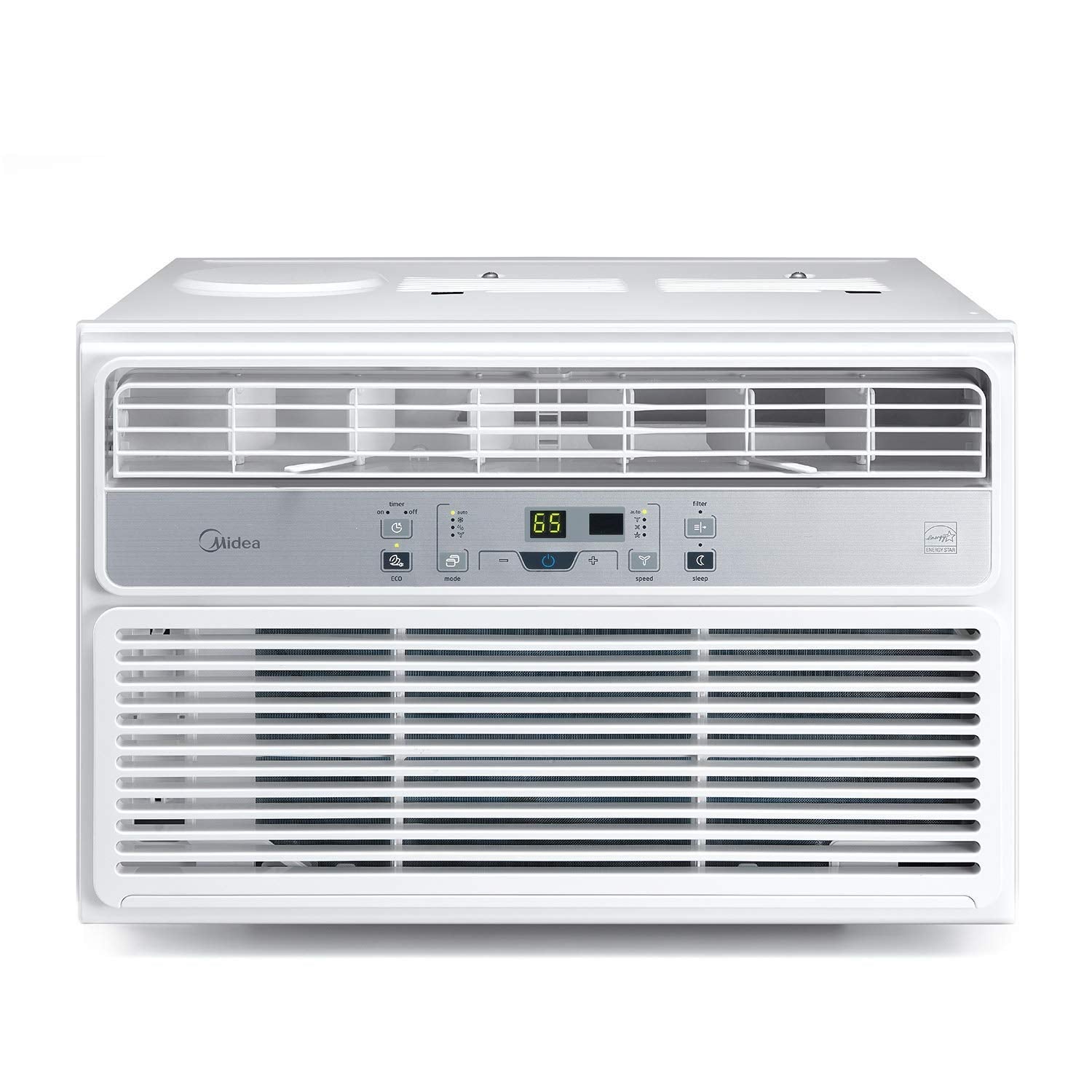 Midea MWA08CR71-E 8,000 BTU Room Window Air Conditioner, Remote Control, Energy Star