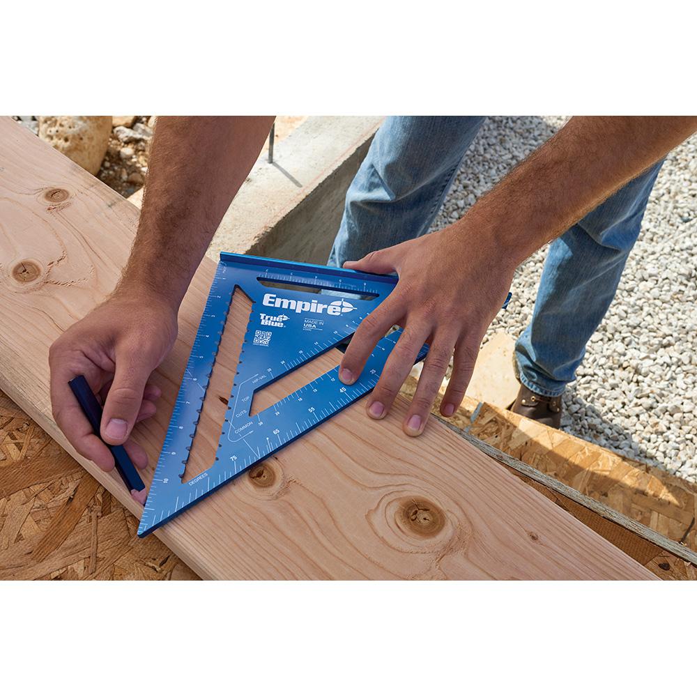 Empire Level e3992 Heavy-Duty Magnum 12-Inch Hi-Vis Rafter Square