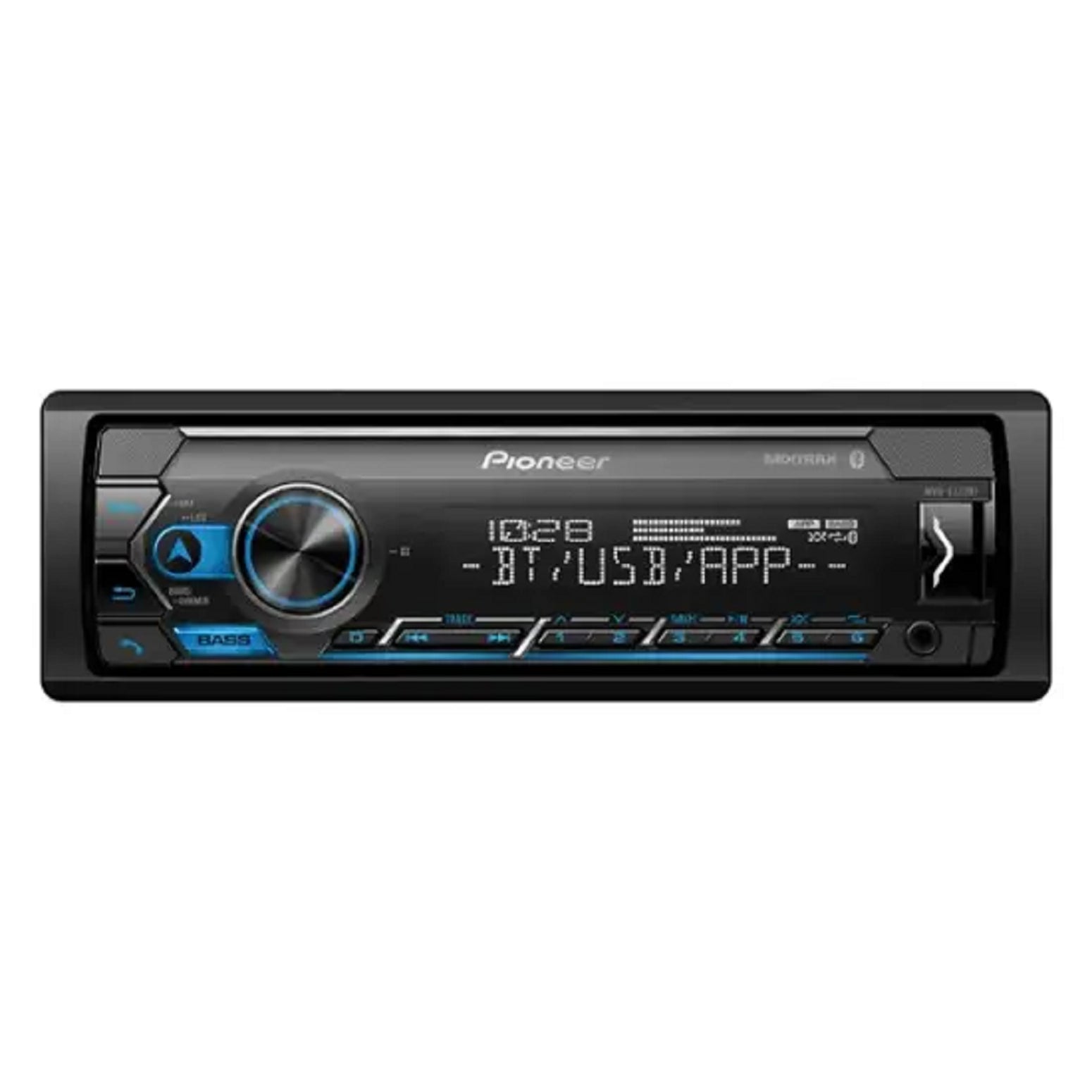 Pioneer MVH-S322BT In-dash Bluetooth Audio Digital Media (ADM) Receiver - Black