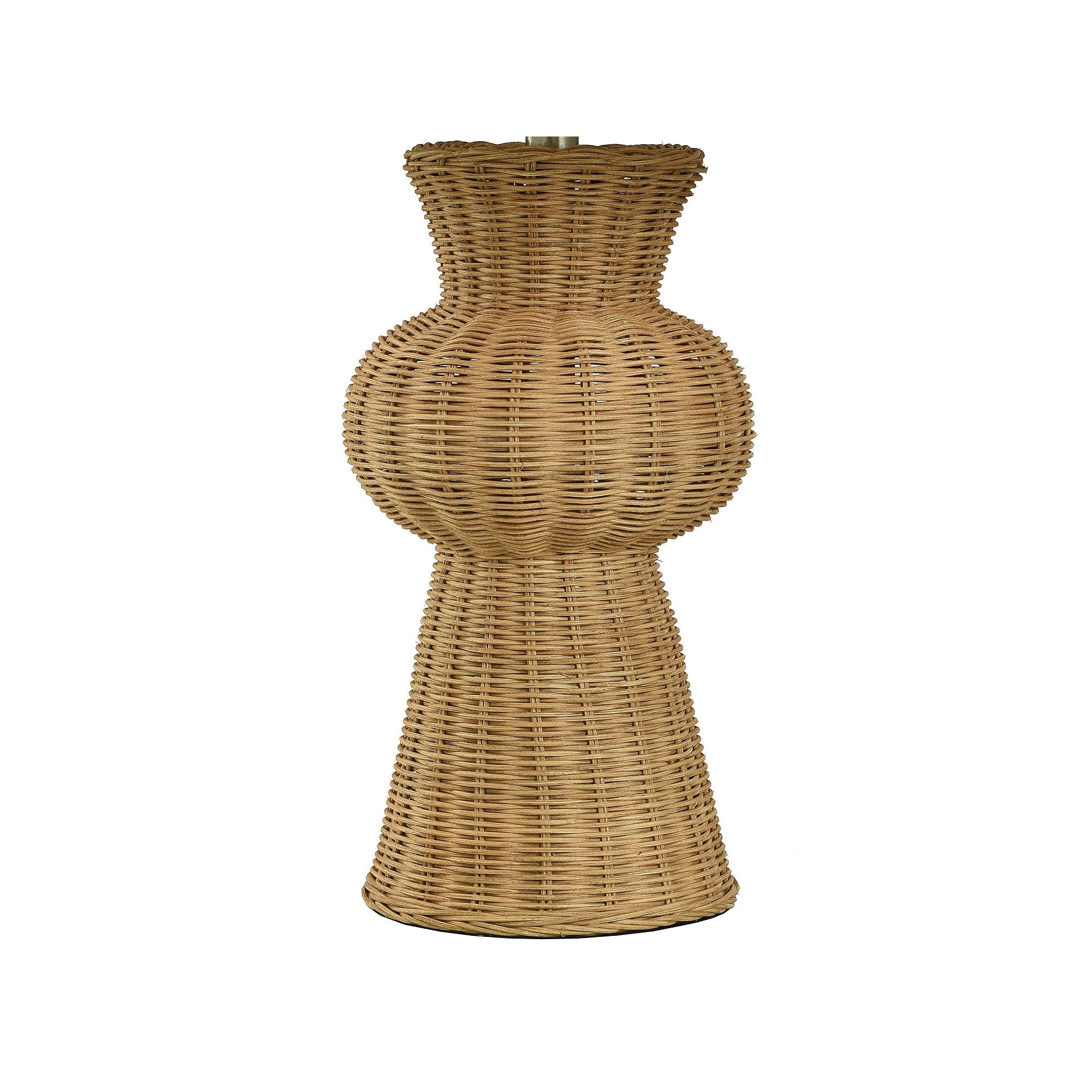 Collective Design By Stylecraft Natural Rattan Table Lamp TL332558DJCDS - NATURAL RATTAN ONE SIZE