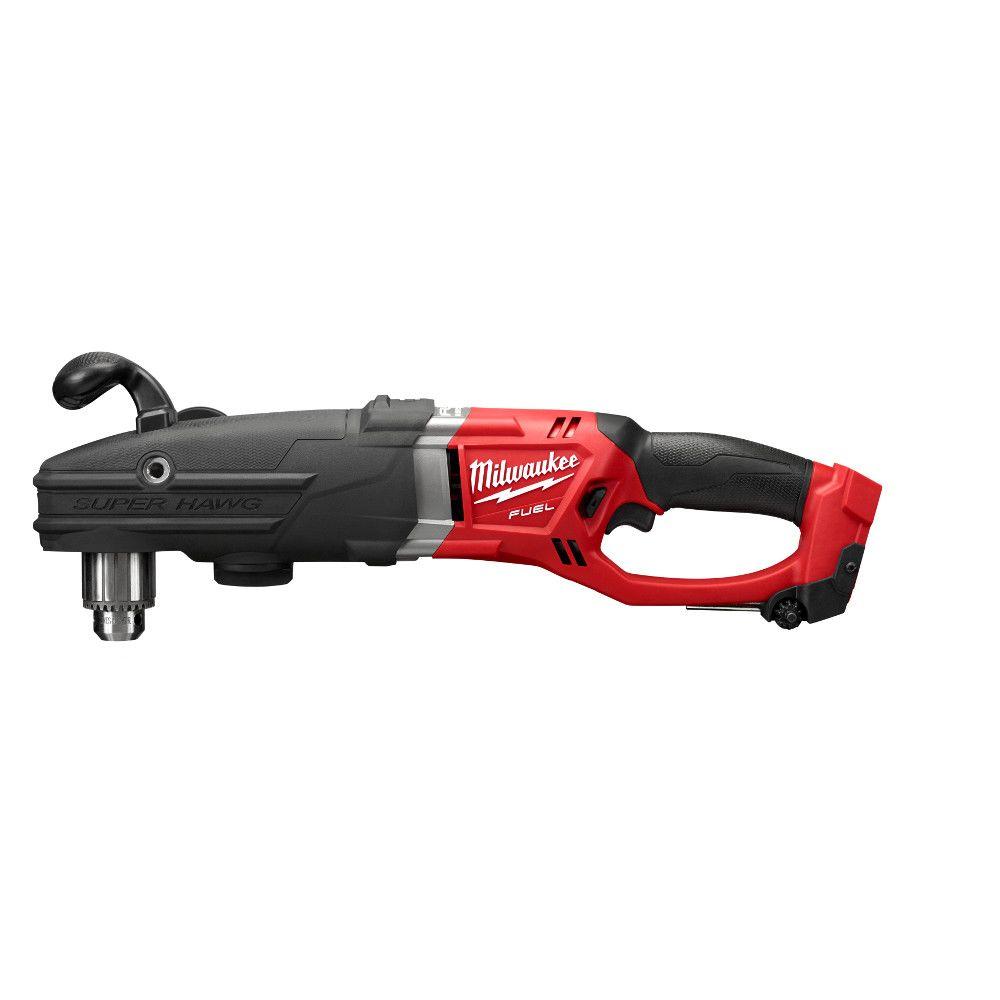 Milwaukee 2709-20 M18 Fuel Super Hawg 1/2 Right Angle Drill Bare