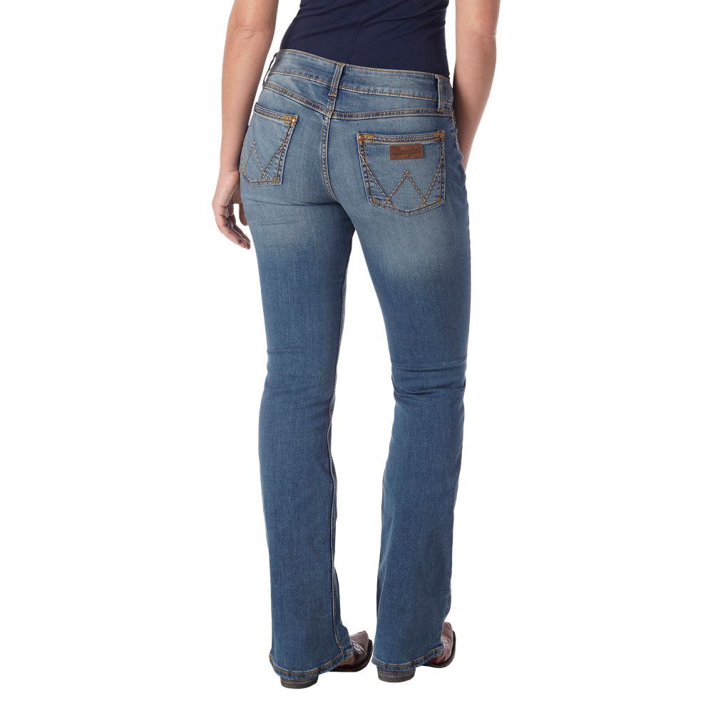 Wrangler Retro Mae Jeans for Ladies - KM Wash - 13x34