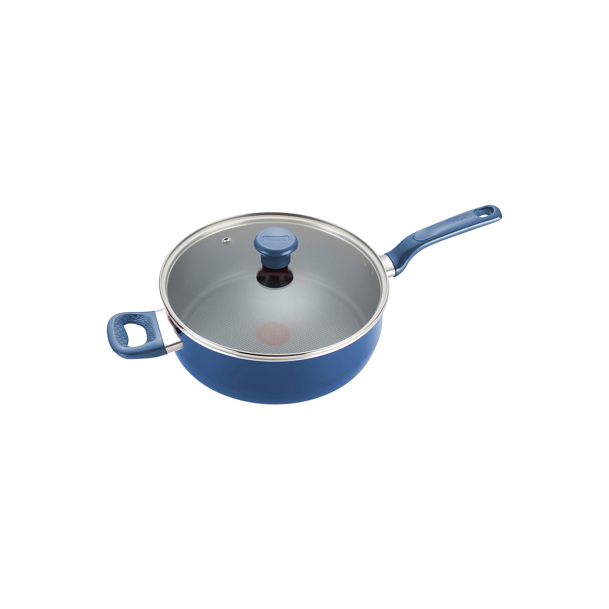 T-Fal Excite 5-Qt. Covered Jumbo Saute Pan - BLUE ONE SIZE