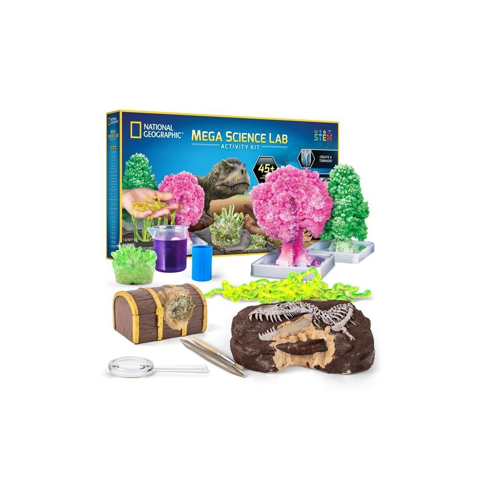 NATIONAL GEOGRAPHIC RTEXPSCI Mega Science Lab for Unisex Children (Age Group: 8 to 12 years)