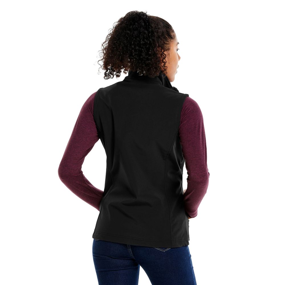 Storm Creek 4055Bk:Xl The Trailblazer High-Stretch Fleece-Lined Vest for Ladies - Black - XL