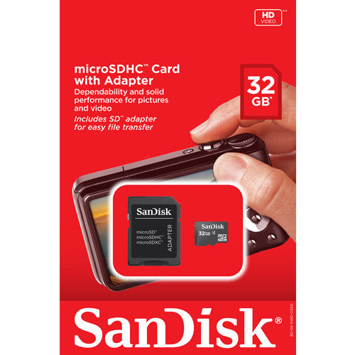 SanDisk SDSDQB032GAW46 32GB Class 4 microSD Card