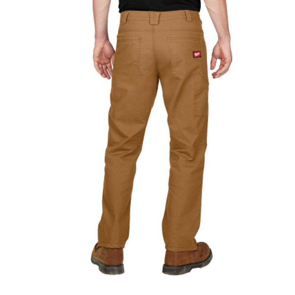 Milwaukee 701K-3030 Heavy Duty Flex Work Pants - Gray 4030