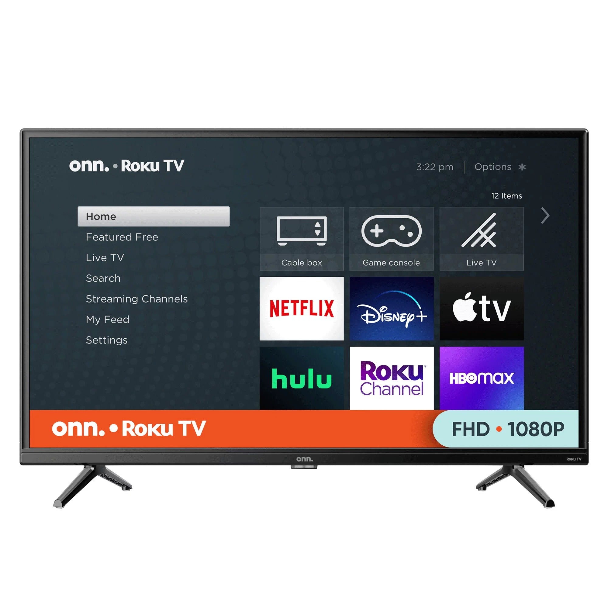 ONN. 32 Class FHD (1080p) Smart LED TV (100122566-CA)