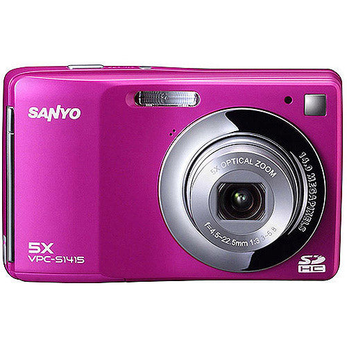 SANYO VPC-S1415P PINK (3 14MP 5X OPTICAL ZOOM)