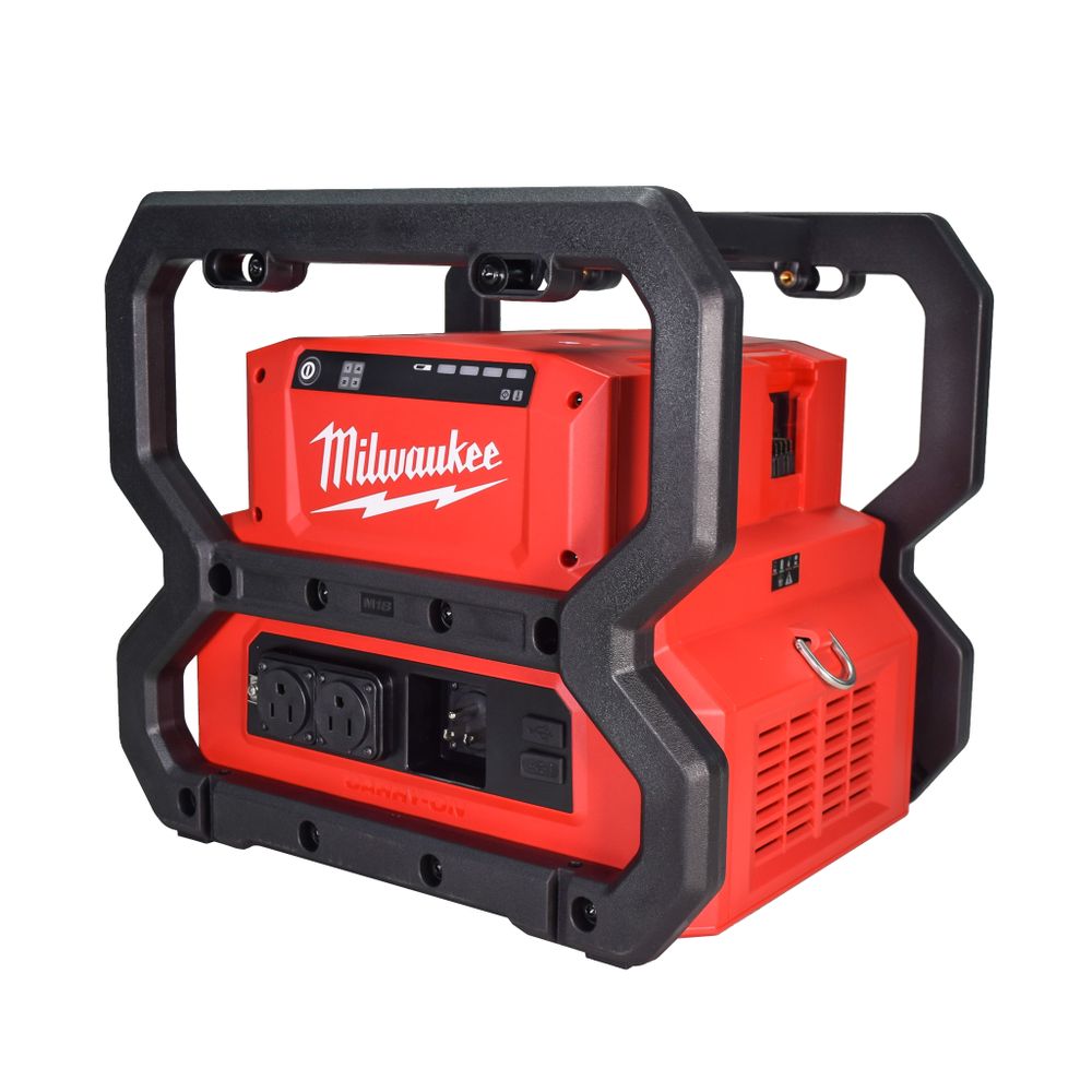 Milwaukee 2845-20 M18 18V Lithium-Ion Cordless 3600-Watt/1800-Watt Battery Powered Power Supply