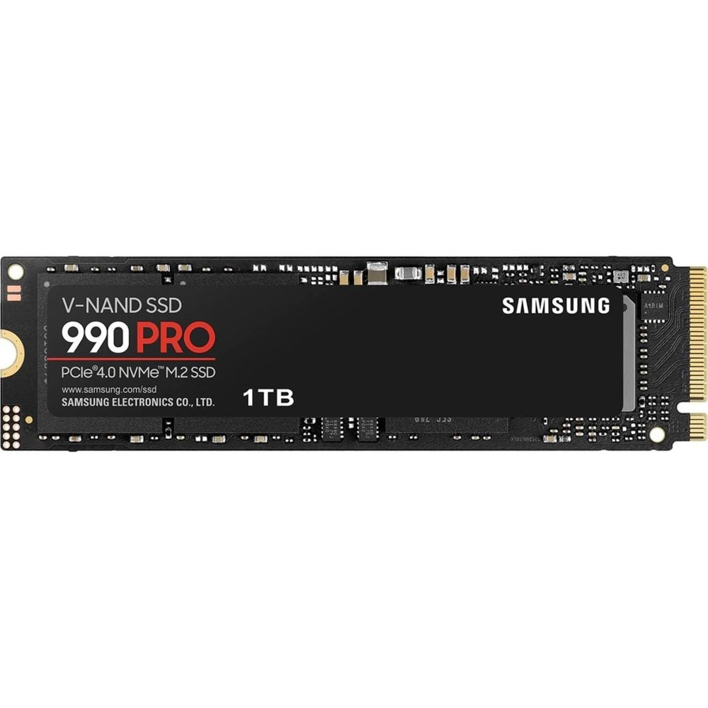 Samsung MZ-V9P1T0B/AM 990 PRO Series - 1TB PCIe Gen4. X4 NVMe 2.0c - M.2 Internal SSD