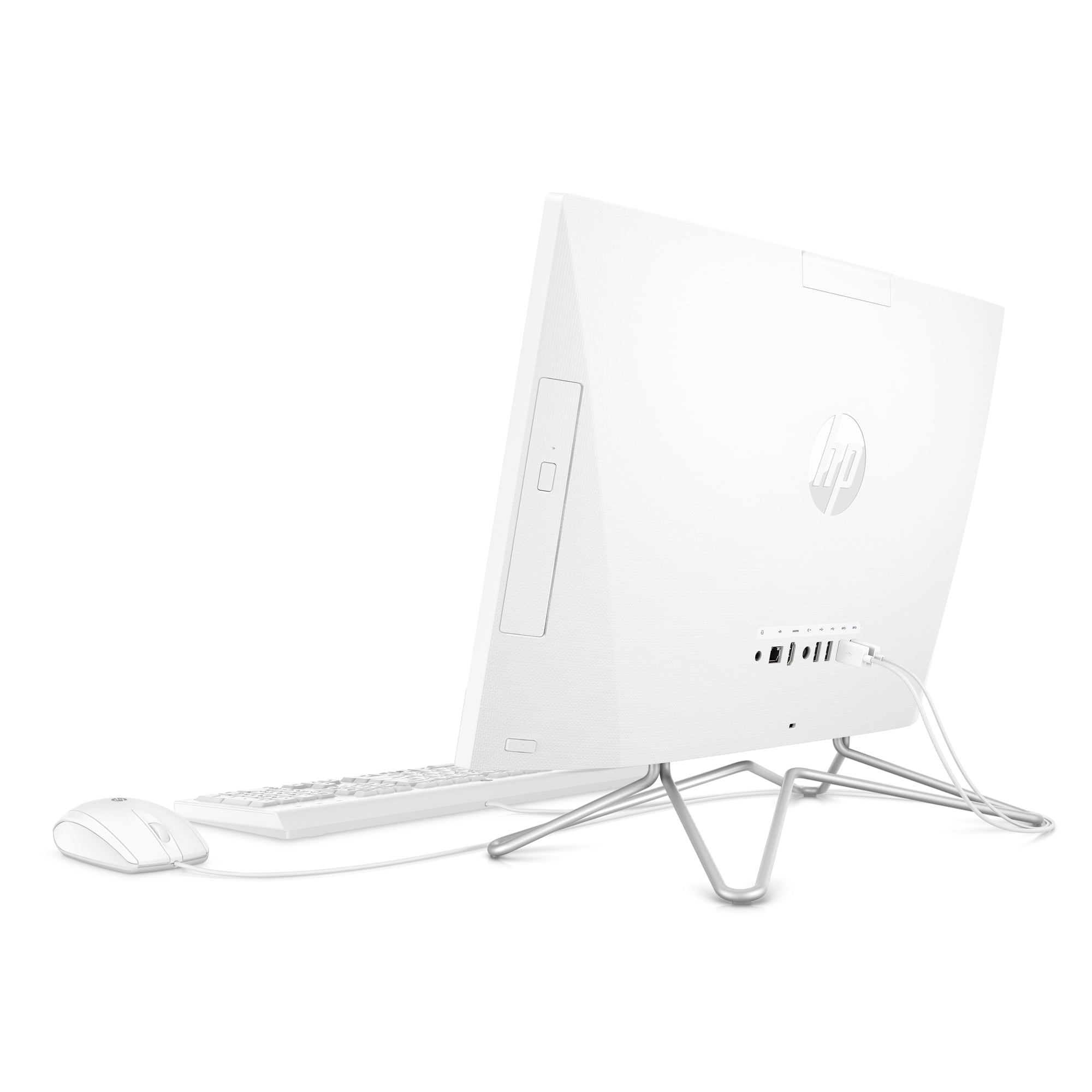 HP 22-dd0110 All-in-One 21.5 FHD Athlon Silver 3050U 2.3GHz AMD Radeon Graphics 4GB RAM 128GB SSD Win 11 Home White