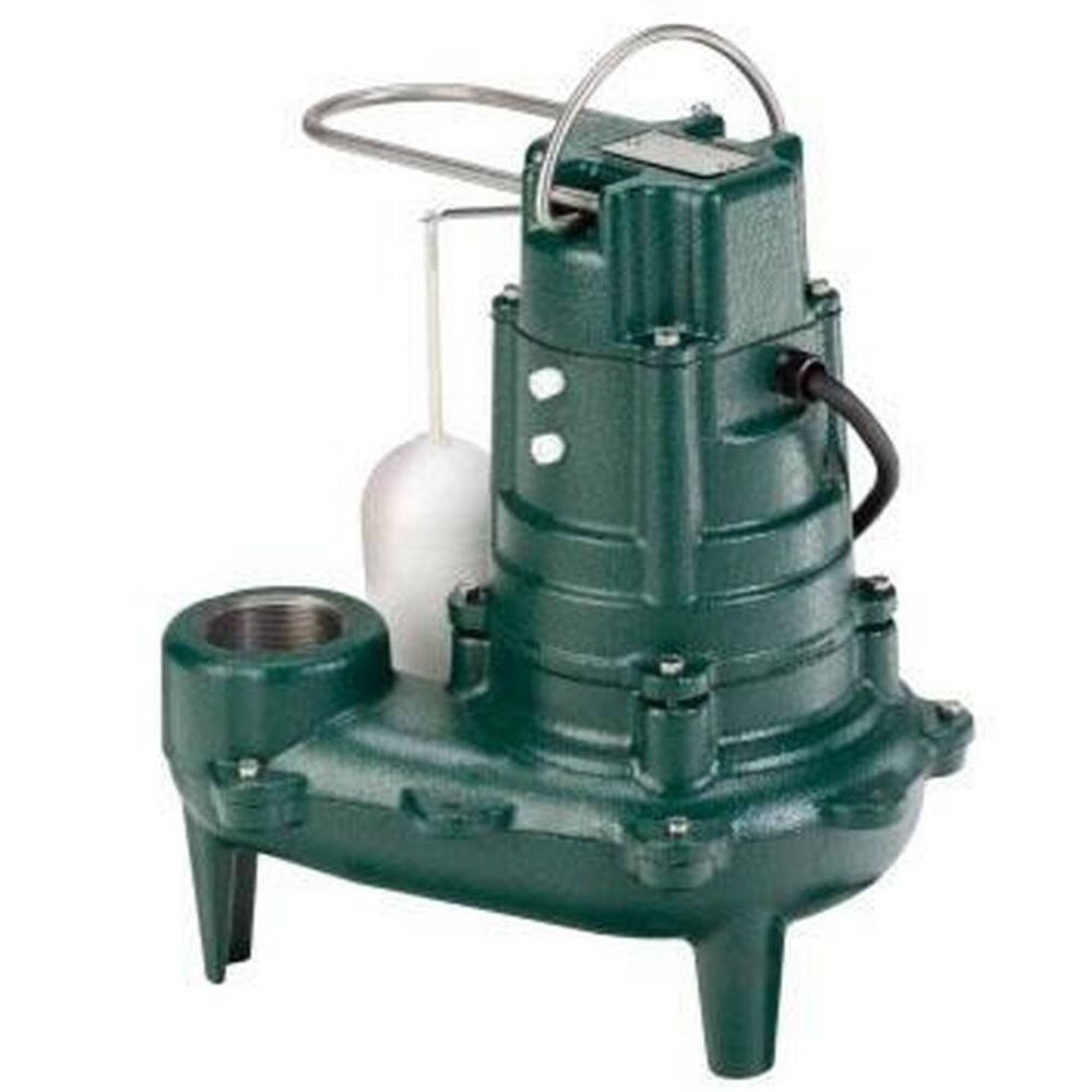 Zoeller 267-0001 M267 Waste-Mate Sewage Pump, 1/2 Horsepower, 115V