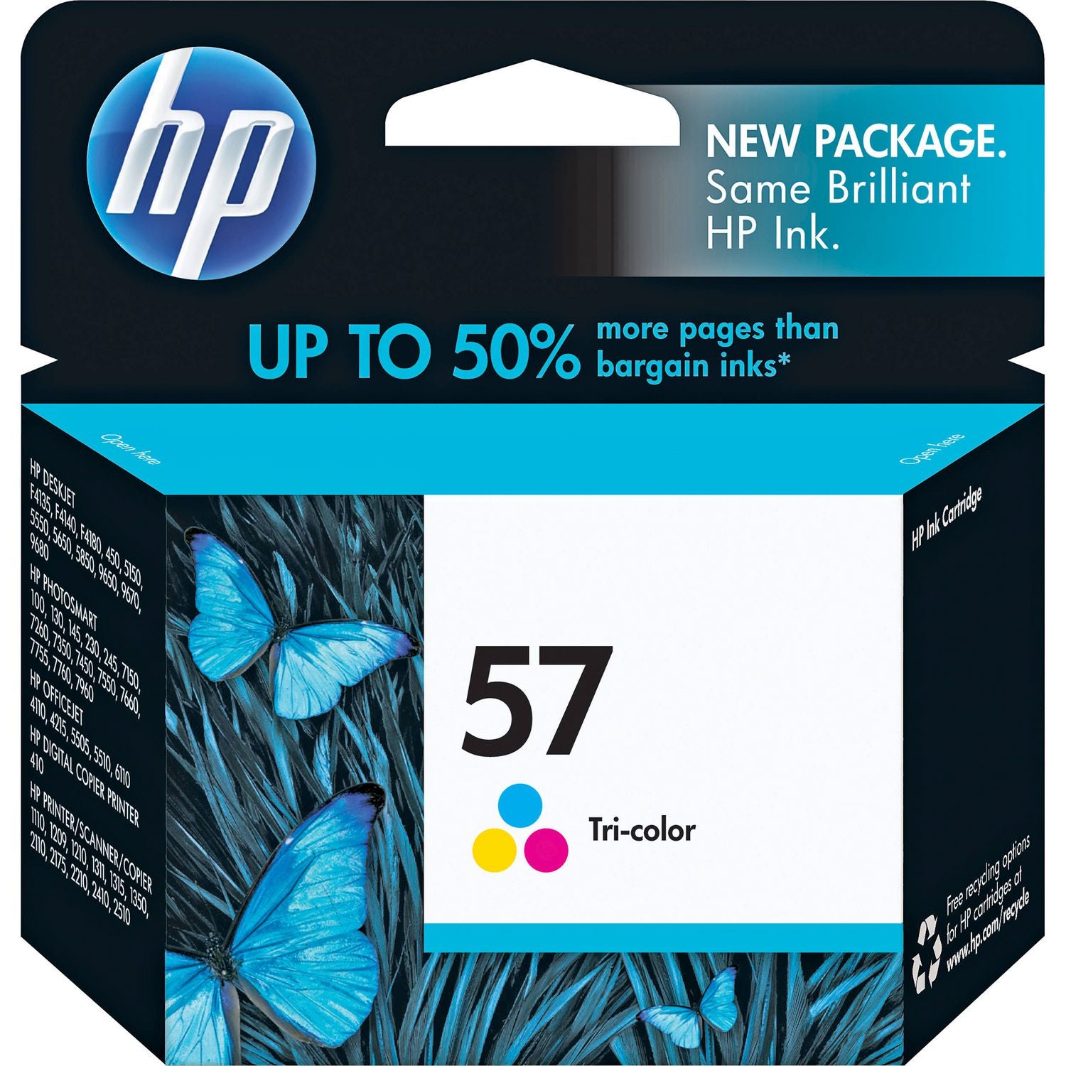 HP C6657AN#140 57 Tri-color Original Ink Cartridge