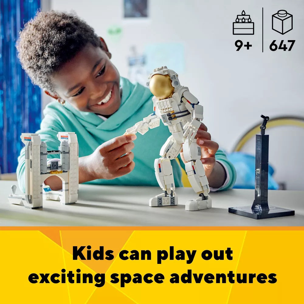 LEGO 31152 Creator 3 in 1 Space Astronaut Toy Set, Science Toy