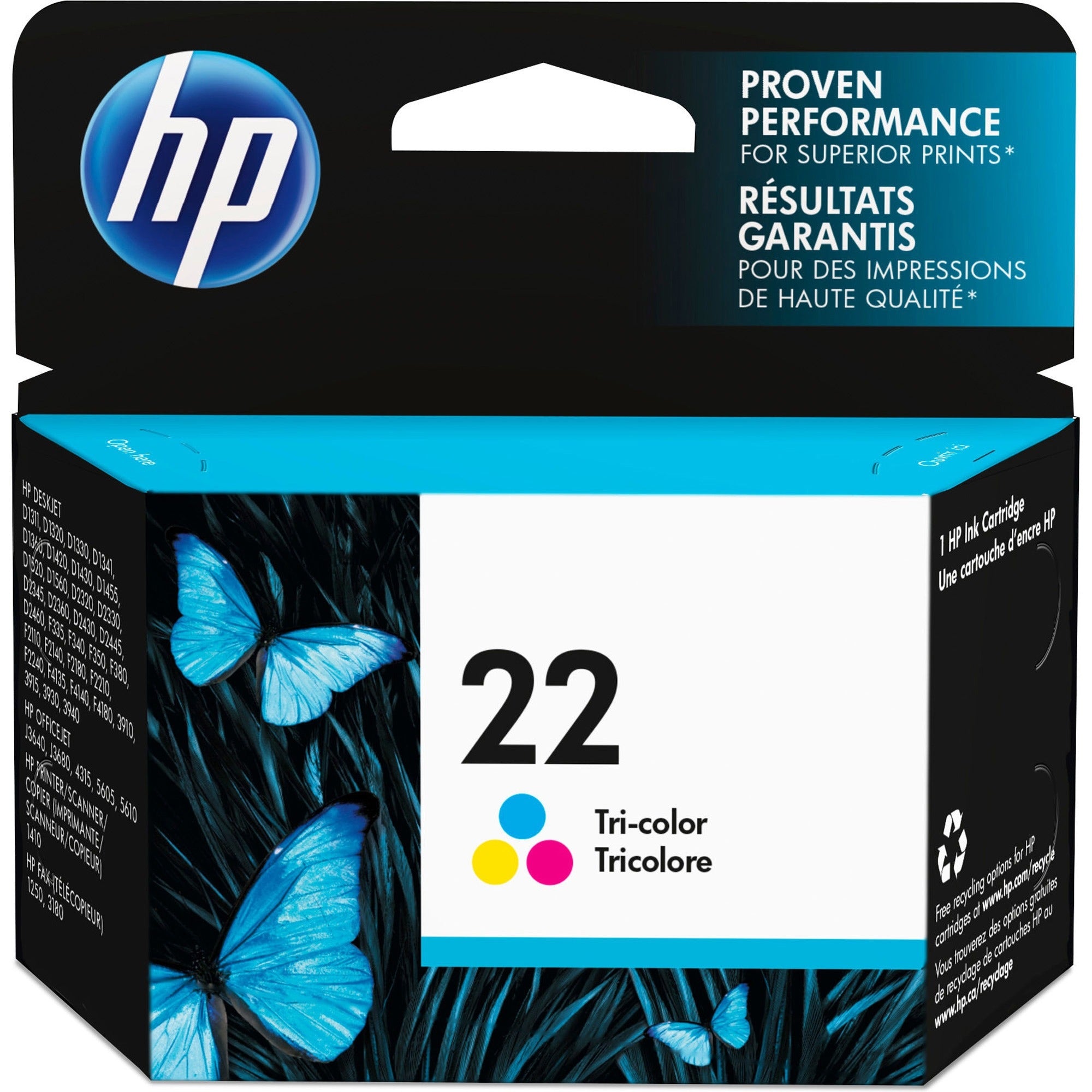 HP C9352AN Tri-color Original Ink Cartridge