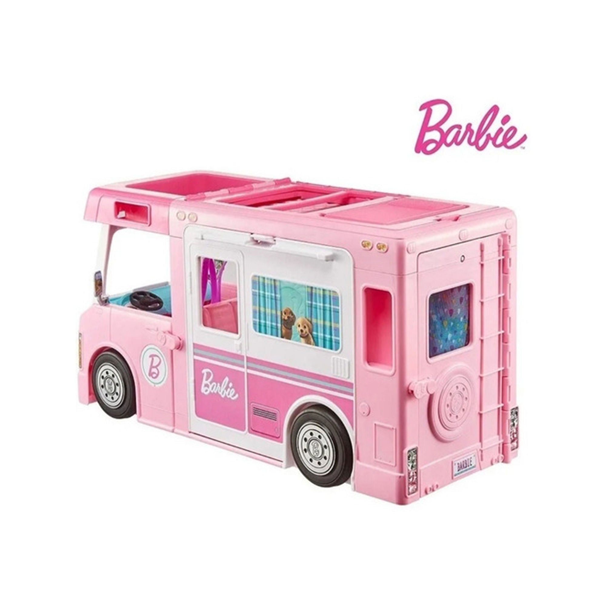 Barbie 76620579 3-in-1 DreamCamper Vehicle with Pool