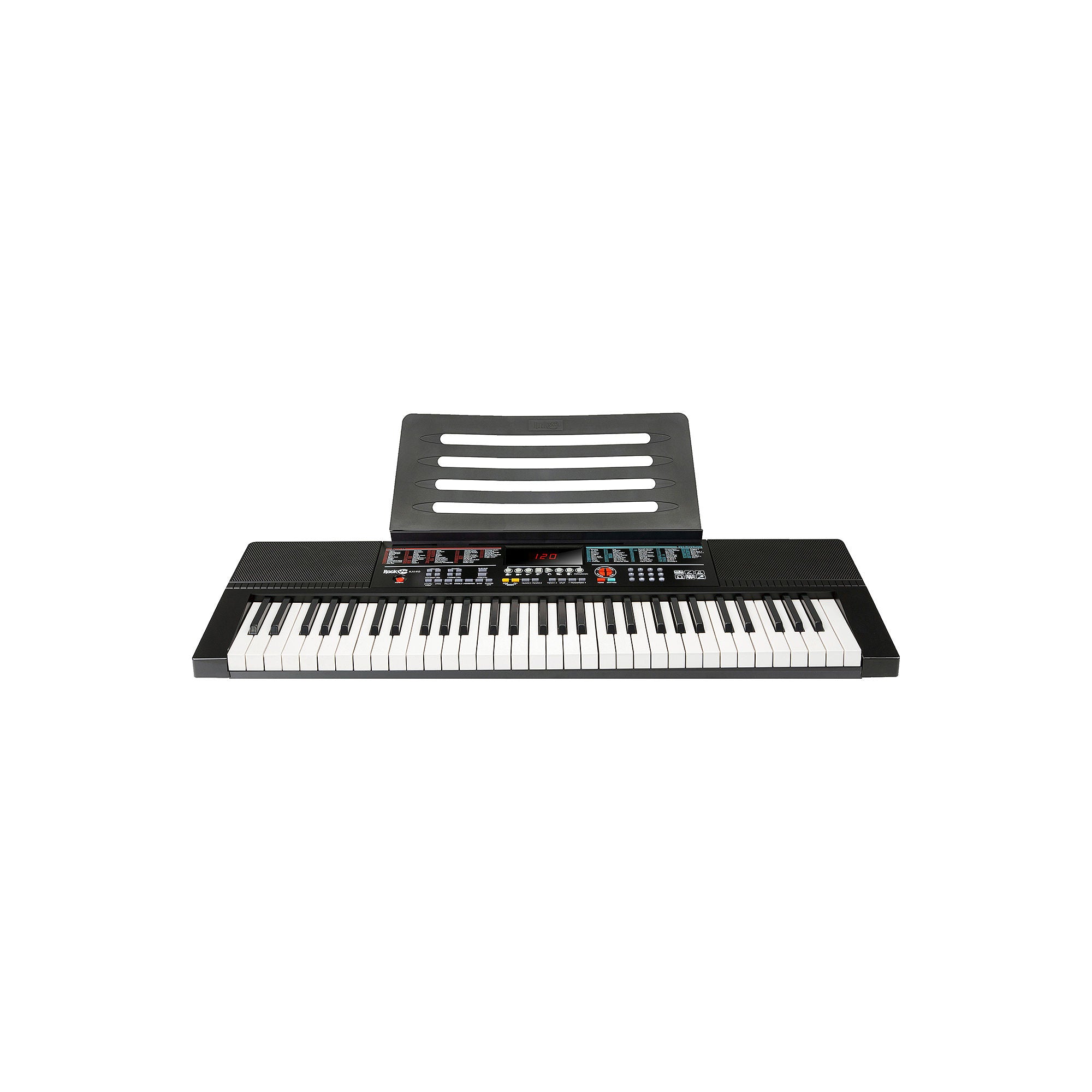 RockJam RJ640 61-Key Keyboard Piano with Sheet Music Stand