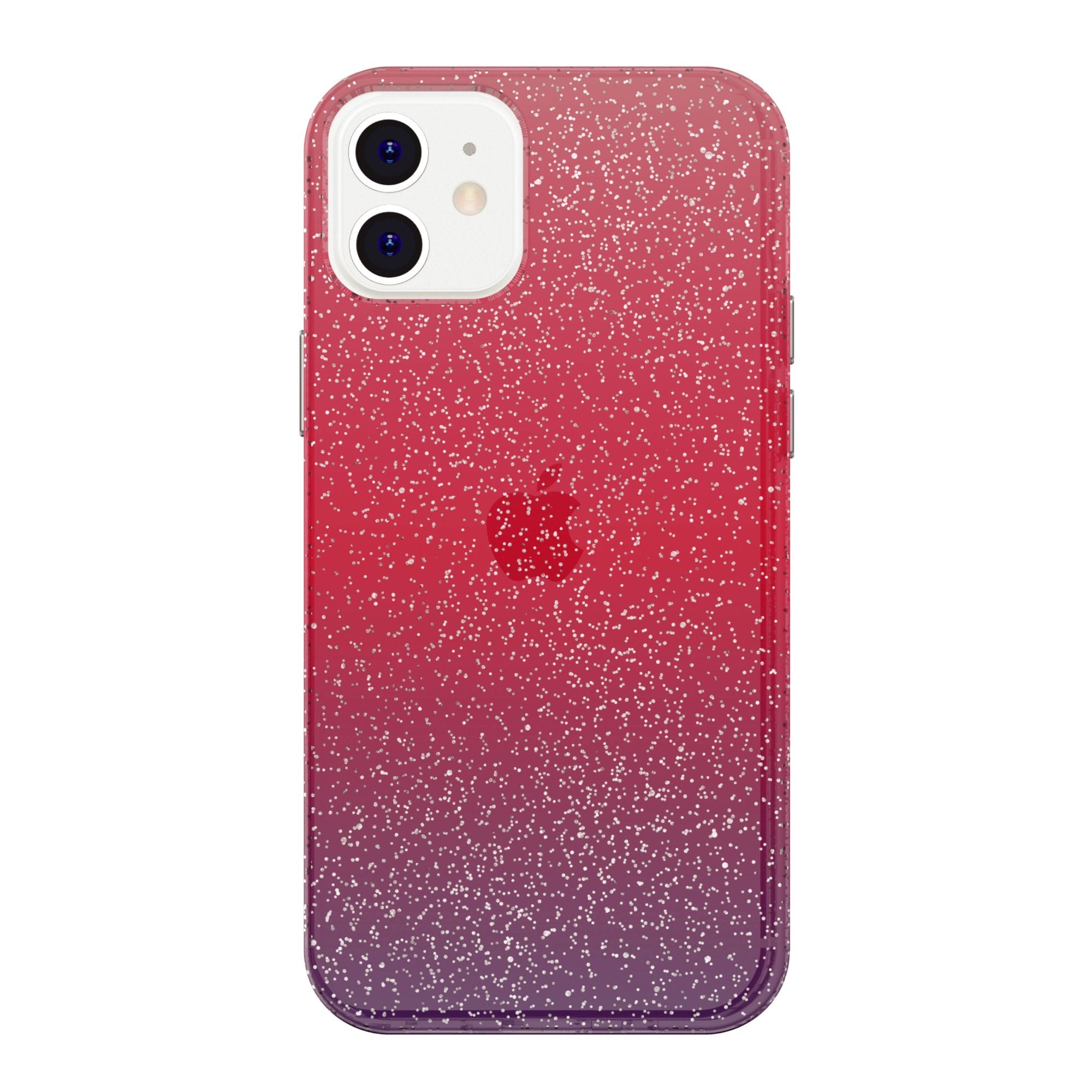 Onn WIBPOG100069252 Purple & Pink Glitter Ombre Case for iPhone 12/12 Pro