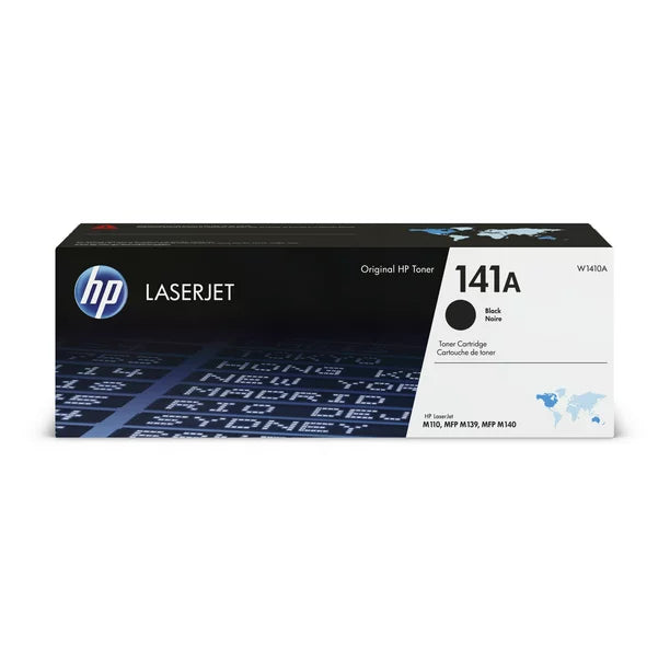 HP W1410A 141A Standard Capacity Toner Cartridge - Black