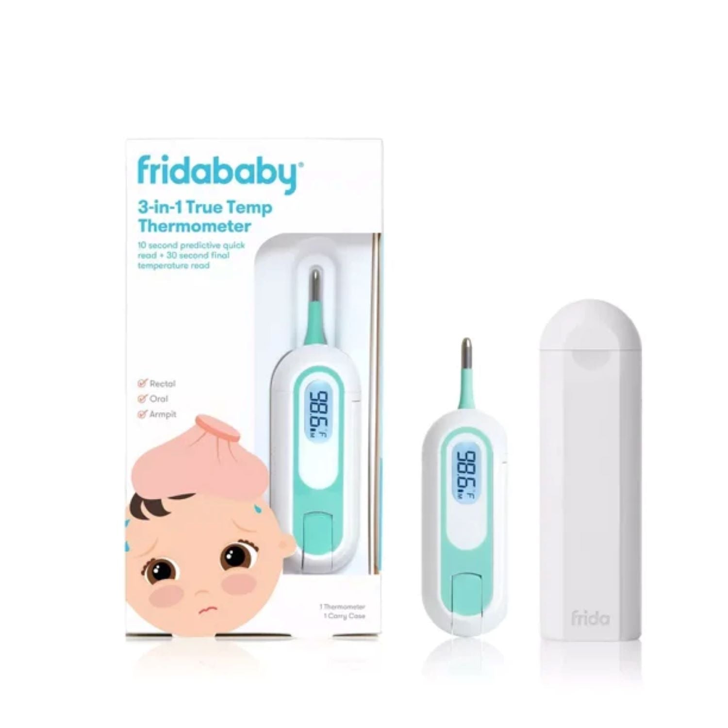 Frida Baby 3-in-1 True Temperature Digital Thermometer