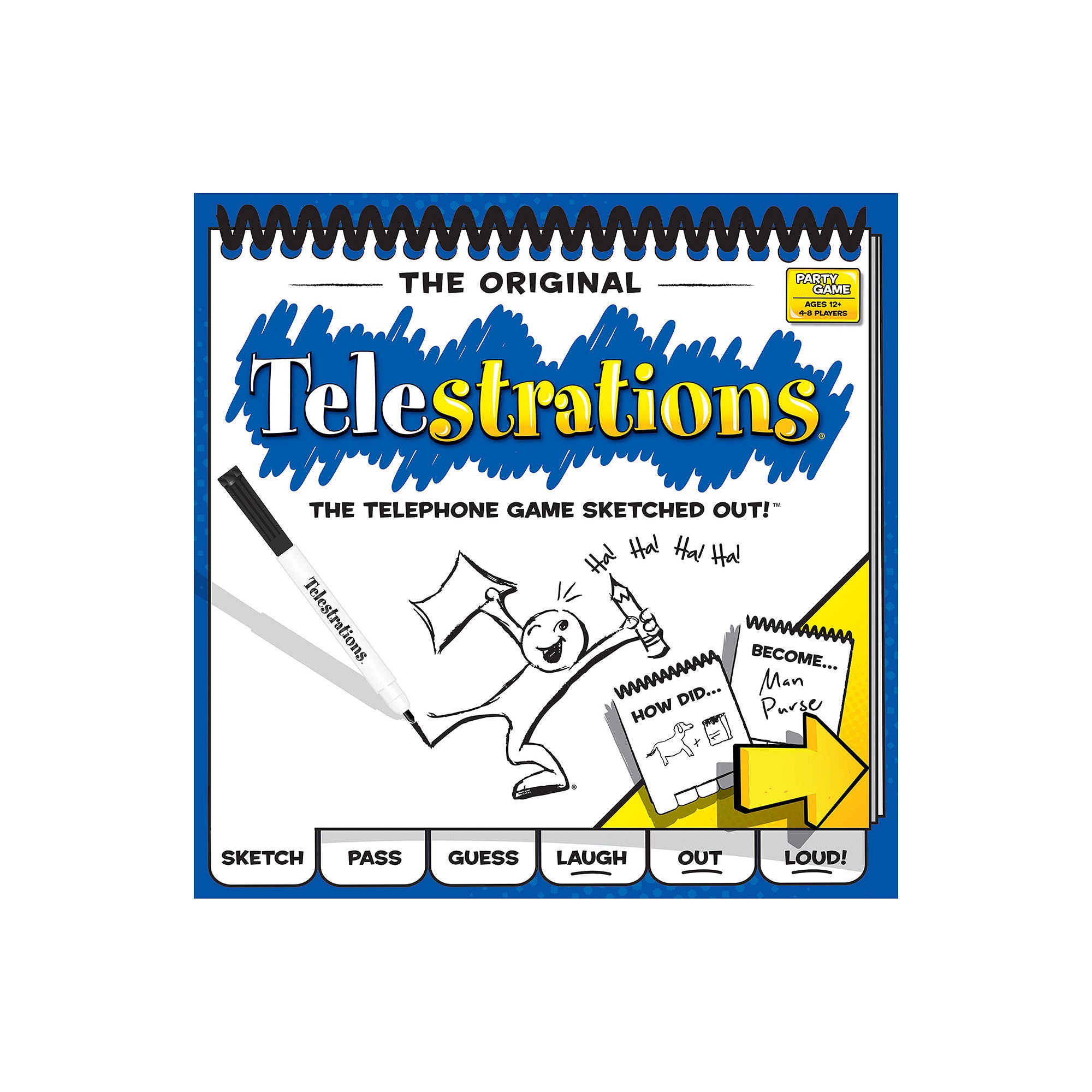 Telestrations 115443 Party Game