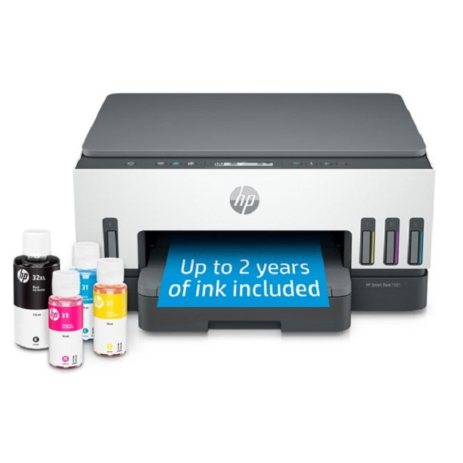 HP 28B49A#B1H Smart Tank 7001 Wireless All-in-One Cartridge-free Color Ink Tank Printer